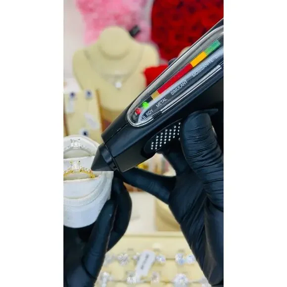 1.42ctw Emerald Cut Moissanite Pavé Engagement Ring